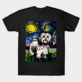 Lhasa Apso Night T-Shirt